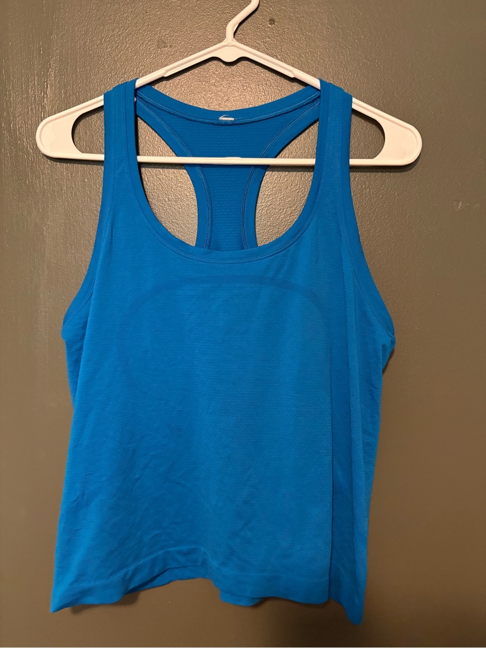 Lululemon Swiftly Racerback Tank Bright Blue Size 10